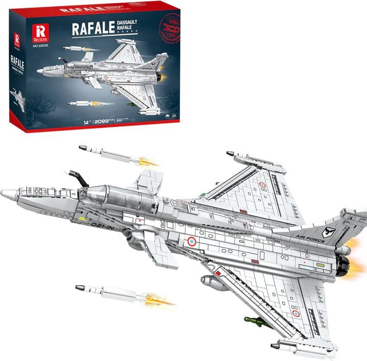Actual product image ReoBrix RAFALE Jet Update Version 2024 - Rafale fighter jet