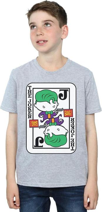 Image du produit - T-shirt CHIBI JOKER PLAYING CARD - Garçon (140, 146)