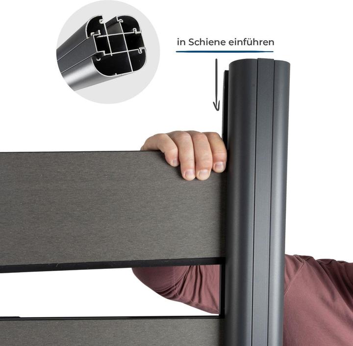 Immagine prodotto Floordirekt Recinzione in WPC (180 cm)
