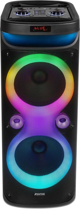 Image du produit Fenton Partybox - Track610 portable speaker met Bluetooth - Karaoke set met microfoon (10 h, Fonctionnement sur batterie)