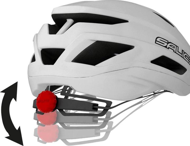 Actual product image Salice Occhiali Velo helmet Levante S-M 52-58 White ITA (52 - 58 cm)