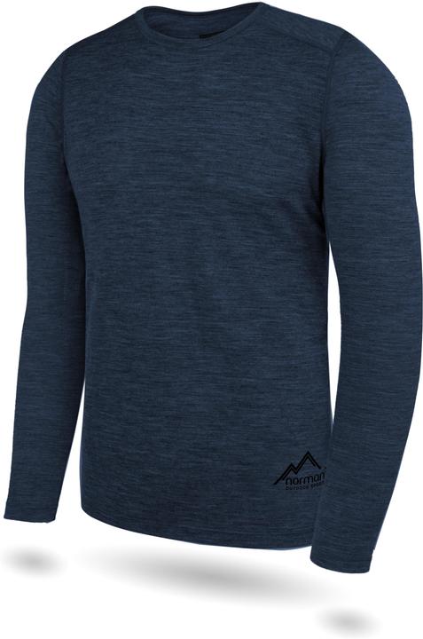 Produktbild Normani Herren Merino Langarm Melbourne - 9121 (6XL)