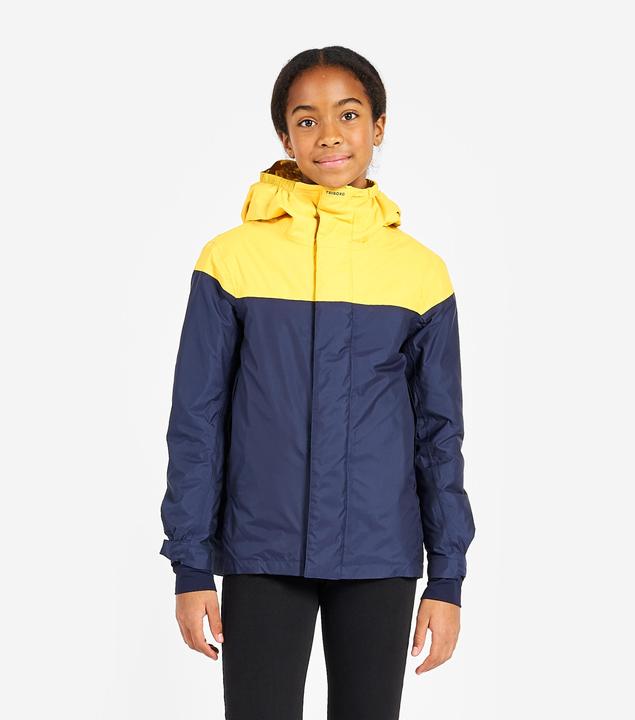 Produktbild Tribord Segeljacke Kinder warm wasserdicht 100 marineblau/gelb (10, 11, 12)