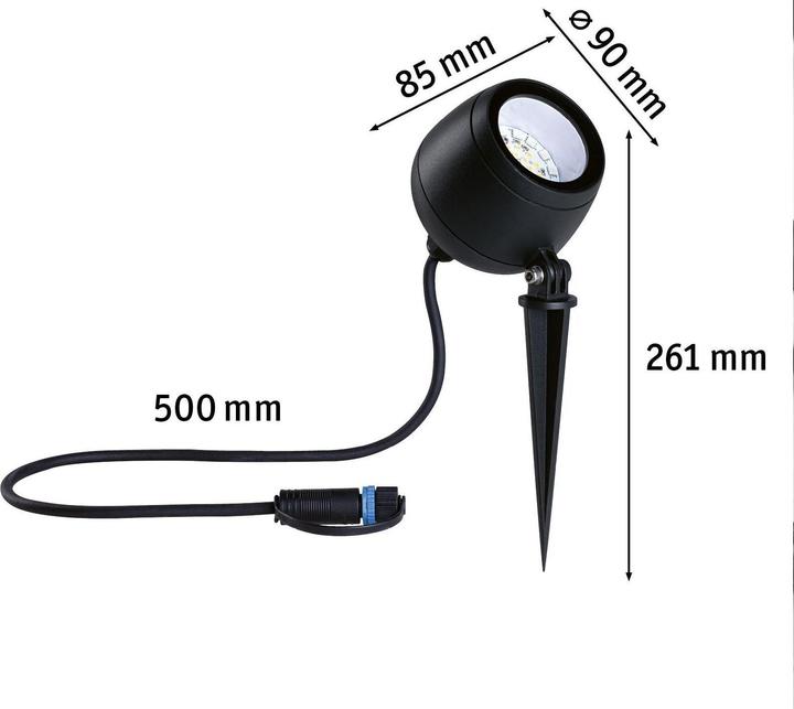 Actual product image Paulmann Kikolo (620 lm, IP65)