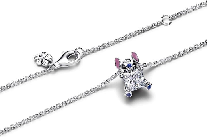 Produktbild Pandora Disney Stitch Collier Halskette (Emaille, Silber 925)