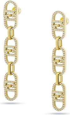 Image du produit Liu Jo - Stylish dangle earrings with crystals Fashion LJ2626