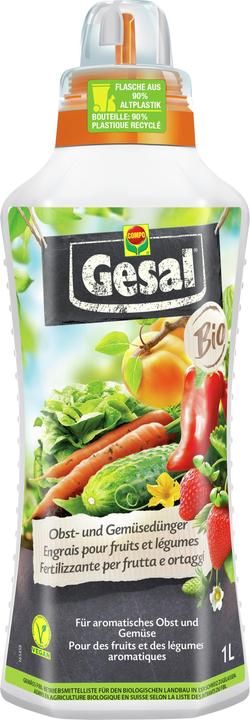 Actual product image Gesal Obst- und Gemüsedünger Bio (1.36 kg, 1 l)