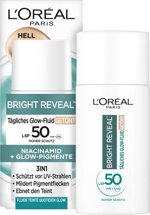 L'Oréal Paris Bright Reveal (Suntan lotion, SPF 50+, 50 ml, 50 g)