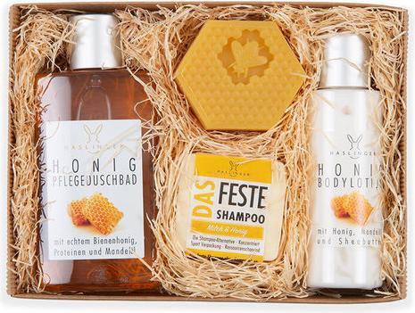 Image du produit TOP Coffret cadeau bien-être au miel (Set soin du corps)