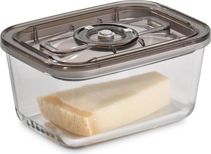 Caso VacuBoxx Eco L Glass vacuum container with plastic lid, 1.5 L (1.50 l)