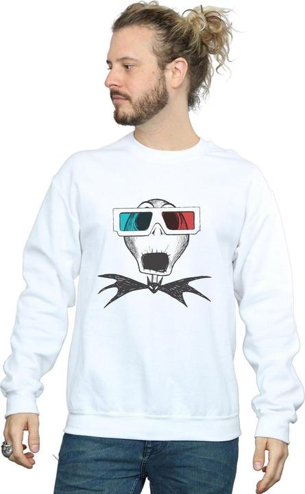 Image du produit Disney - Sweat NIGHTMARE BEFORE CHRISTMAS JACK SKELLINGTON 3D GLASSES - Homme (M)