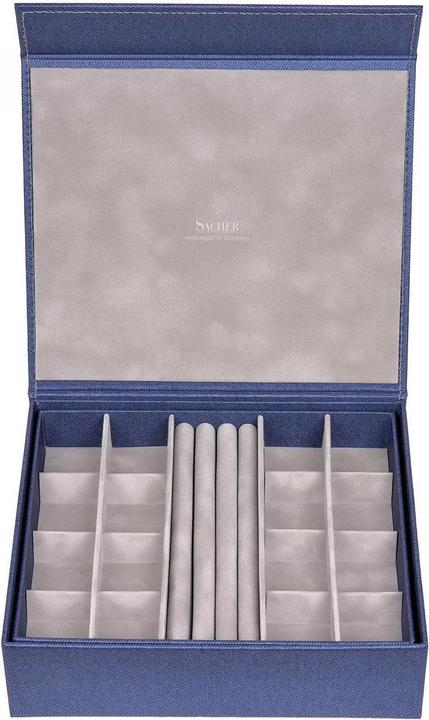 Image du produit Sacher N3.517.231021 - Boîte à bijoux Nora denim bleu