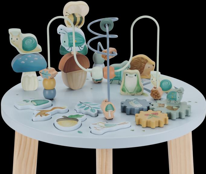 Actual product image Little Dutch Forest Friends activity table