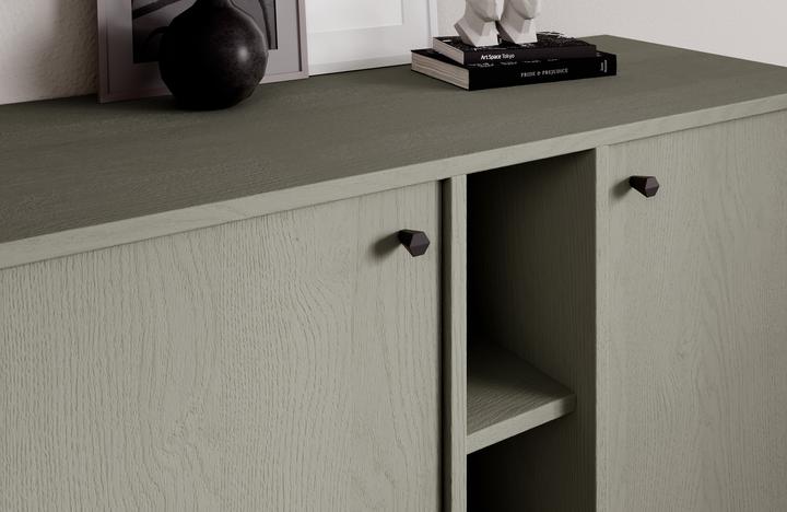 Image du produit ADRK Furniture Tili 2D 3P Commode (100.5 x 41 x 95 cm)