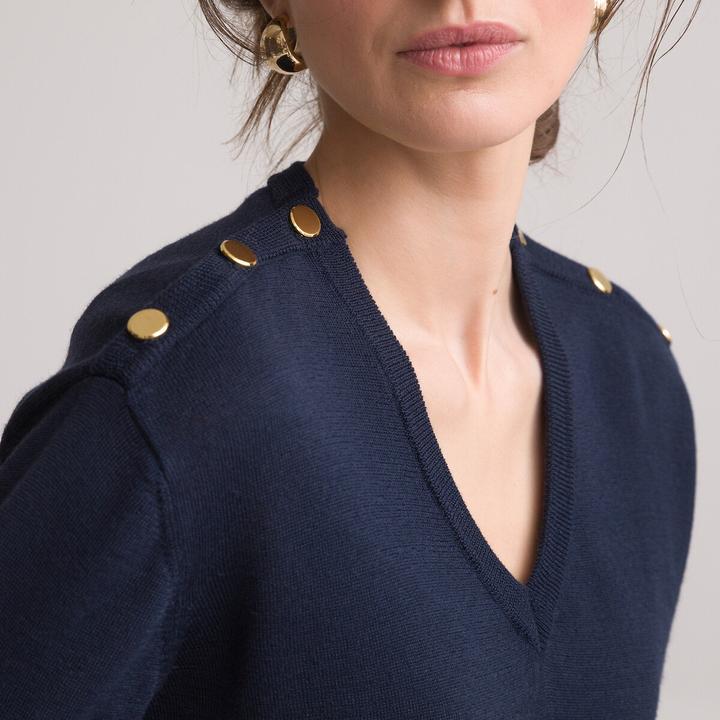 Actual product image Anne Weyburn Fine knit jumper (42)