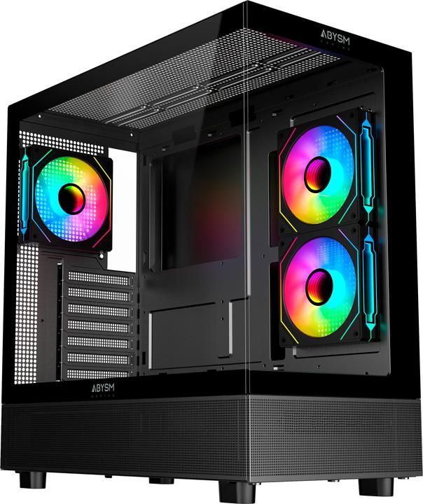 Produktbild Abysm Gaming DANUBE SAVA H400 Prime (ITX, ATX, mATX)