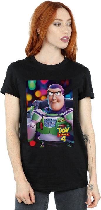 Immagine prodotto Disney Toy Story 4 Buzz Lightyear Poster Maglietta Ampia Donna (XL)