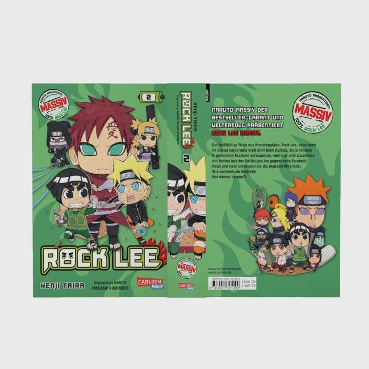 Actual product image Rock Lee Massiv 2 (German, Masashi Kishimoto, Kenji Taira, Miyuki Tsuji, 2023)