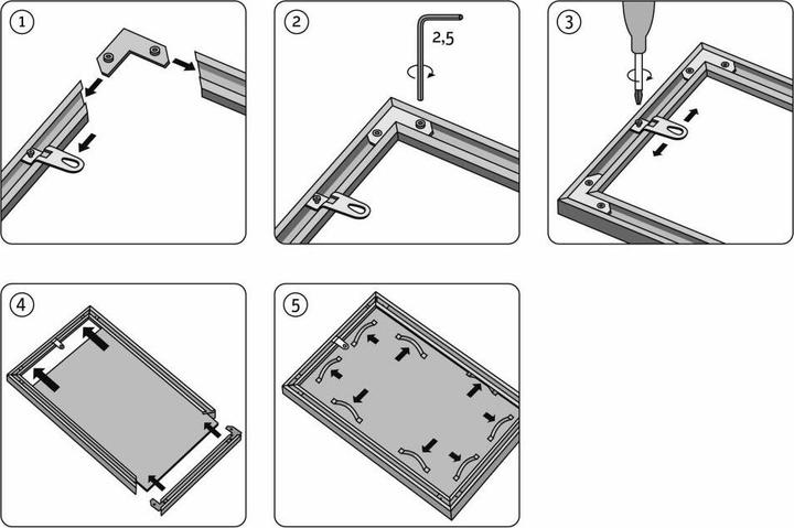 Actual product image Schipper MNZ aluminum frame Quattro (18 x 24 cm)