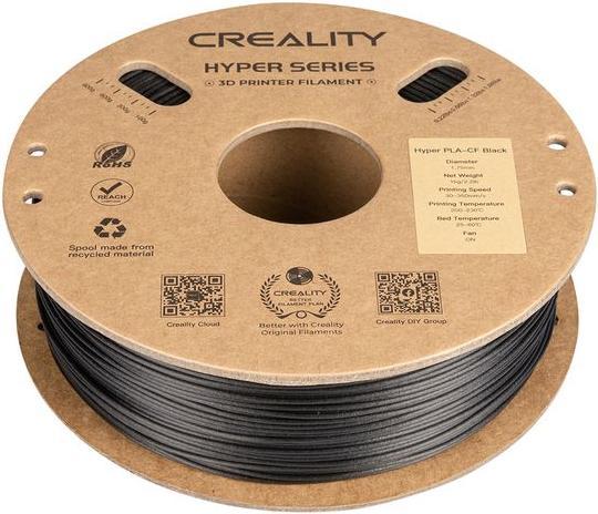 Creality Filament (Carbon, PLA, 1.75 mm, 1000 g, Schwarz)
