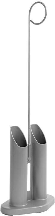 Image du produit Sahag Support béquilles/cannes alu gris pour 1 paire