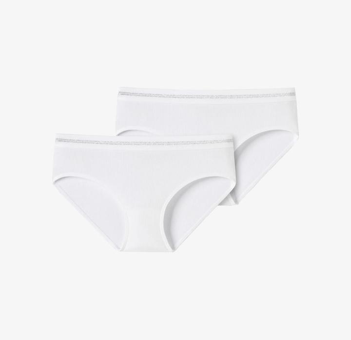 Actual product image Schiesser 2Pack Teen Girls Briefs (140, pack of 2)