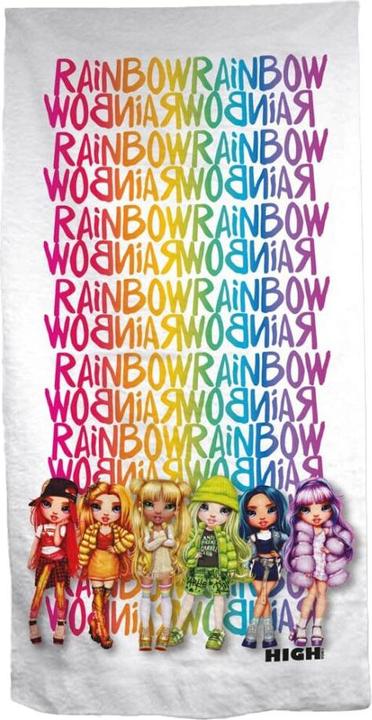 Actual product image Beach Towel Rainbow High, 70x140cm (140 x 70 cm)