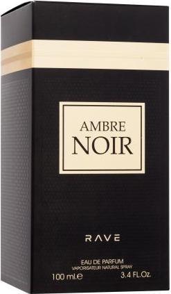 Actual product image Punk Rave Amber Noir 100ml Eau de Parfum for Men (Eau de parfum, 100 ml)