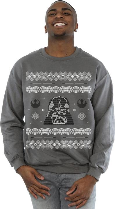 Produktbild Star Wars Christmas Darth Vader Fair Isle Sweatshirt (S)