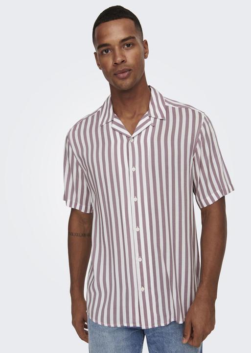 Actual product image Only & Sons Striped short sleeve shirt (M)