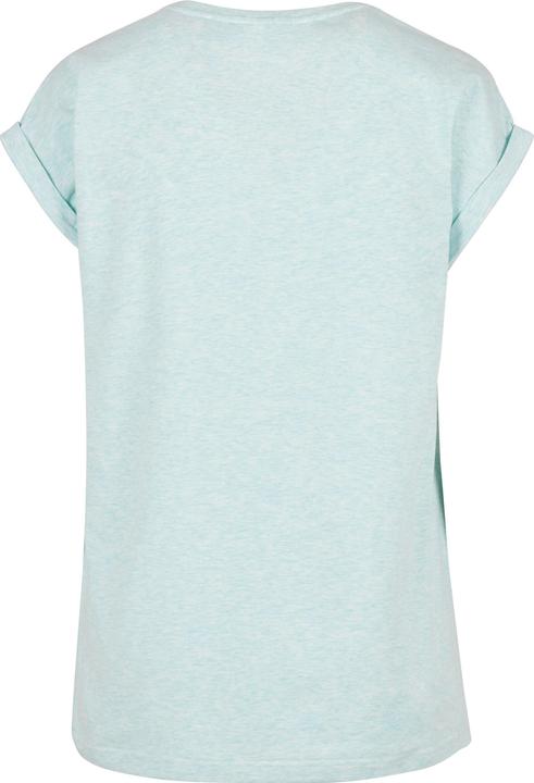 Actual product image Urban Classics Ladies Color Melange Extended Shoulder Tee (4XL)