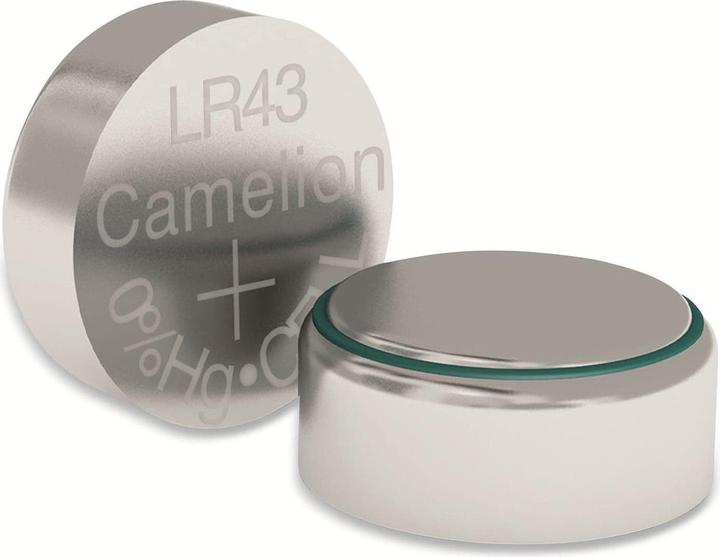 Produktbild Camelion Batterie Alkaline AG12 0% Mercury/Hg 10 St. - Batterie - LR 43/V12GA (10 Stk., LR43, 108 mAh)