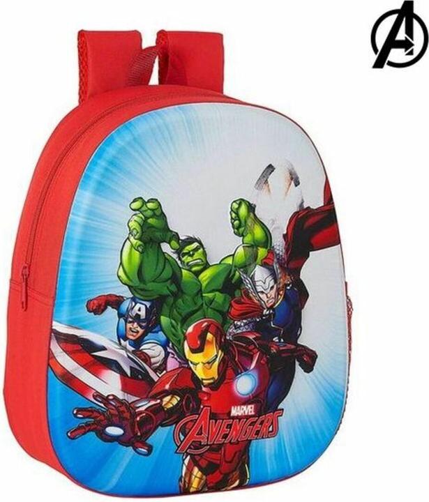 Immagine prodotto Zaino per bambini 3D The Avengers rosso (10 l)