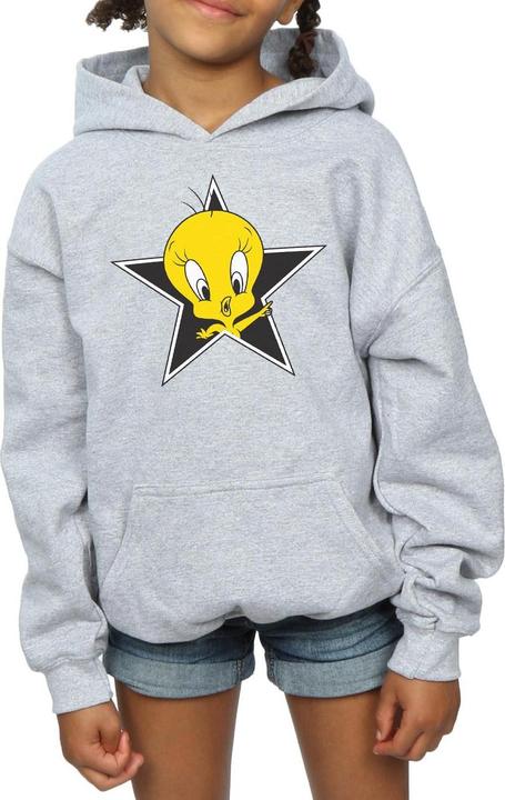 Produktbild Looney Tunes Tweety Pie Star Kapuzenpullover Mädchen (116)