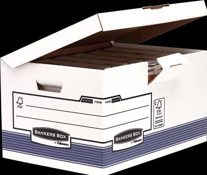Actual product image Fellowes Archiv-Klappdeckelbox Maxi (A4)