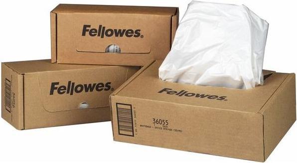 Actual product image Fellowes Shredder waste bags 94 litres, 50pcs. (50 x, 94 l)