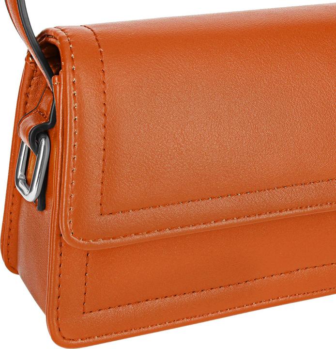 Produktbild Gallantry Braune Handtasche aus glattem Kunstleder (15 l)