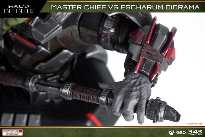 Image du produit Gaming Heads Halo : Infinite statuette 1/8 Master Chief vs. Escharum 31 cm