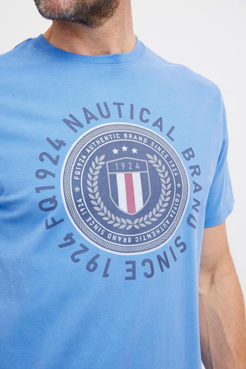 Actual product image FQ1924 FQTom SS tee w logo print 21900642 (3XL)