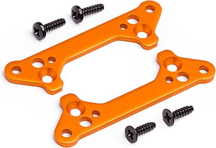 Actual product image HPI Sprint 2 Suspension Pin Brace (Front/Rear/Orange)