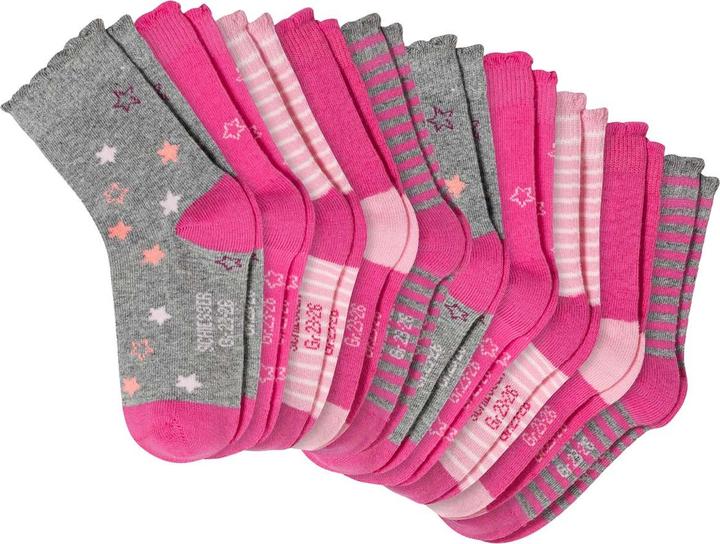 Actual product image Schiesser Star - 10 pairs of children's socks girls (pack of 10, 27 - 30)