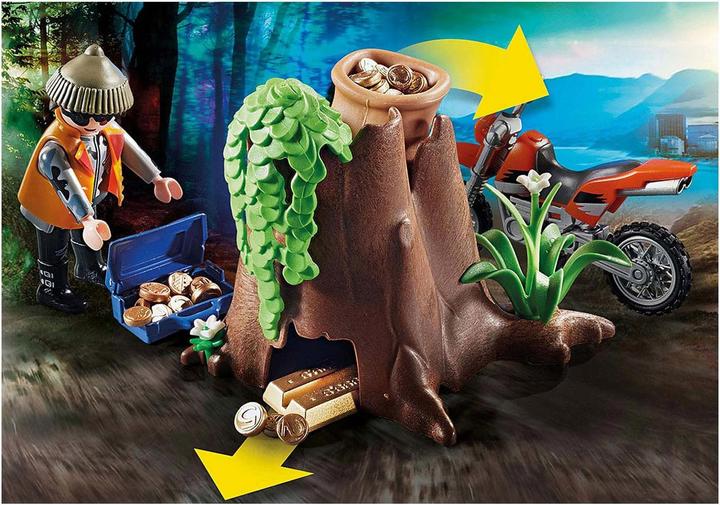 Produktbild Playmobil Polizei-Geländewagen: Verfolgung des Schatzräubers (70570, Playmobil City Life)