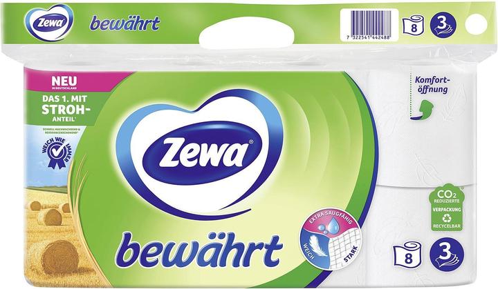 Produktbild Zewa Bewährt Toilettenpapier (8 x)