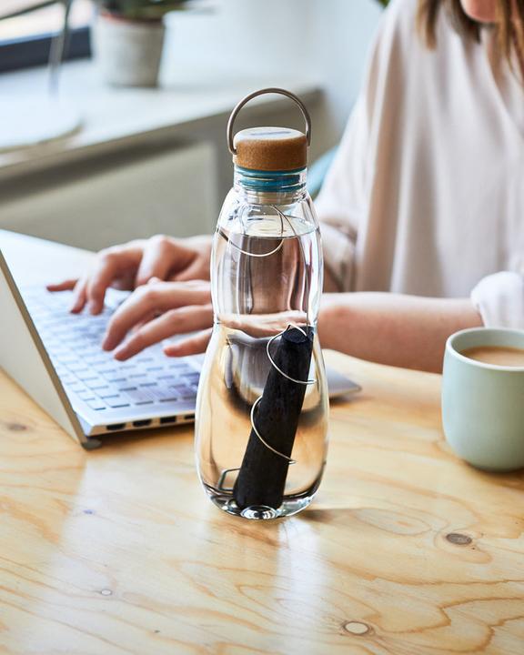 Actual product image Black + Blum Eau Good glass (optimised design), ocean, 650 ml (0.65 l)