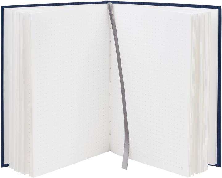 Produktbild Rössler Notizbuch Soho navy (A5, Gepunktet)