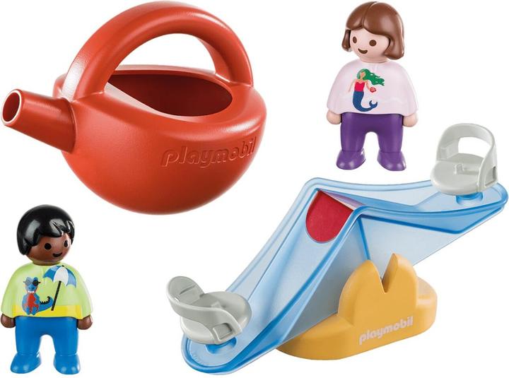 Actual product image Playmobil Water see-saw with watering can (70269, Playmobil 1.2.3)