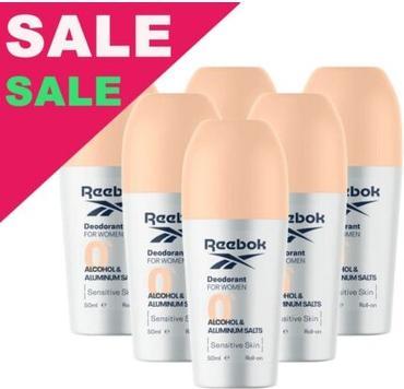 Actual product image Reebok Sensitive Skin Women's Deodorant Roll-on 50ml (Roll-on, 50 ml)