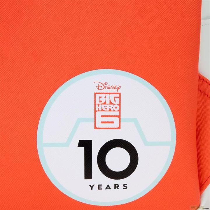 Actual product image Loungefly Disney: Big Hero 6 - 10th Anniversary - Baymax Gang Mini Backpack
