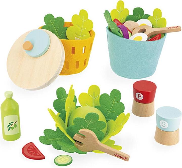 Produktbild Janod Salat Set mit Zubehör