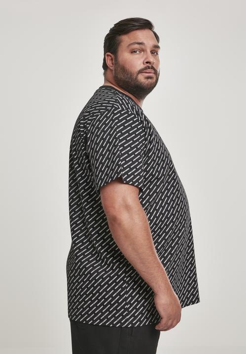 Actual product image Urban Classics Allover Logo Tee (S)